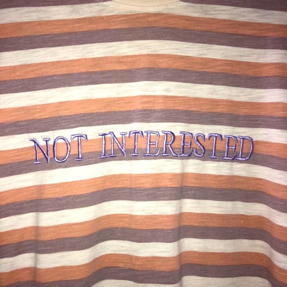 Misguided ‘Not Interested’ oversized Tshirt Dress - Picture 5 of 6